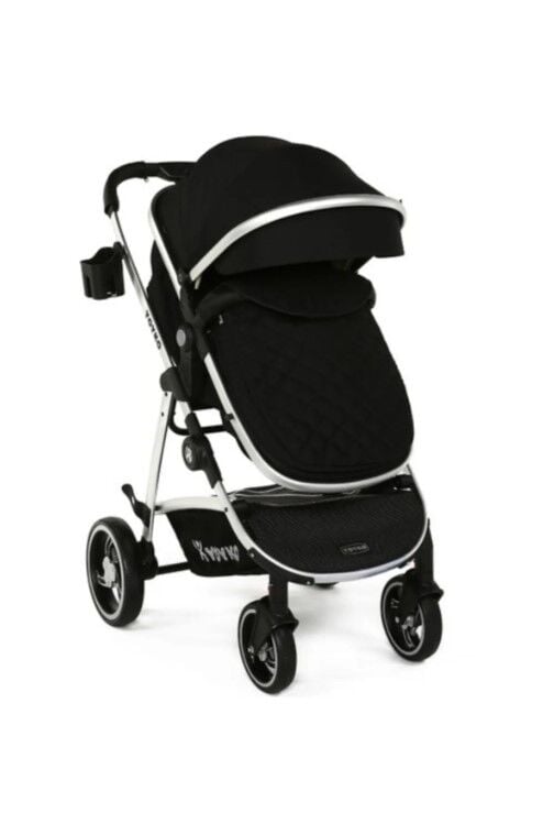 Yoyko City Seyahat Sistem Bebek Arabası 3 in 1 Siyah Silver