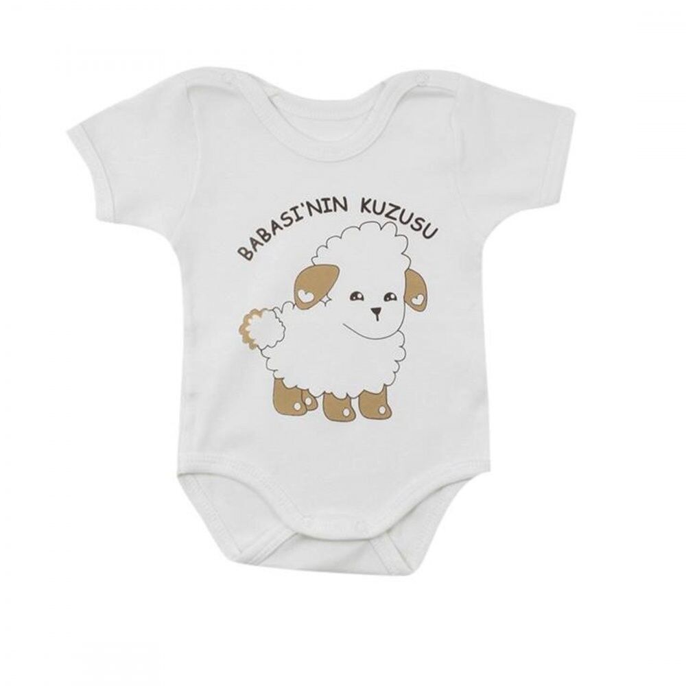 Sema Baby Babası'nın Kuzusu Kısa Kol Body 3-6 Ay