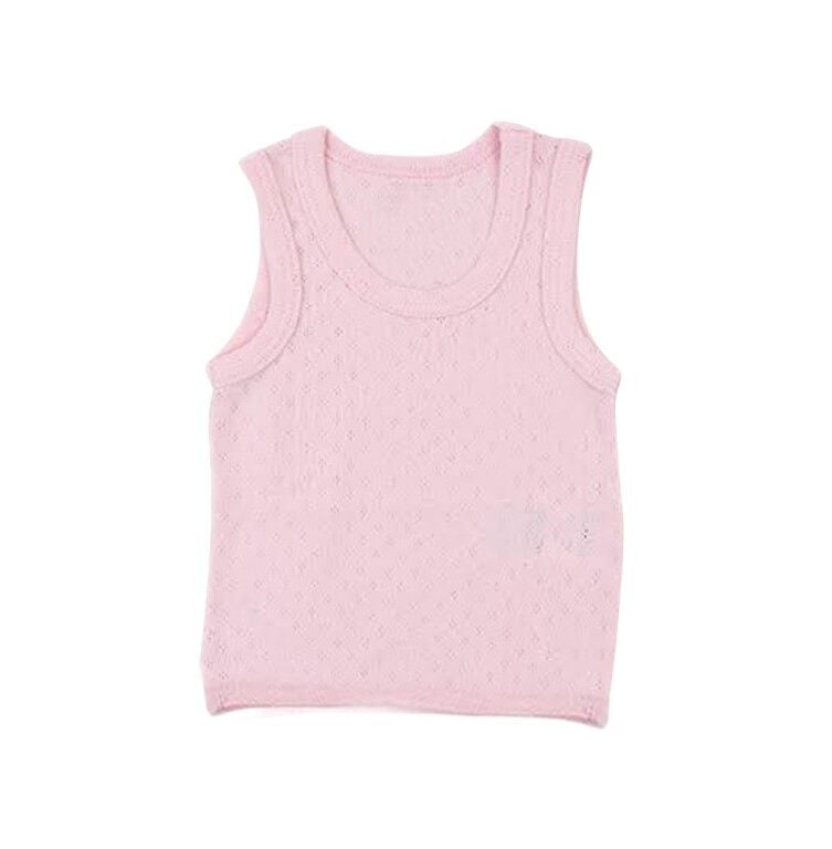 Sema Baby Sevi Jakarlı Kolsuz Atlet - Pembe 9 Ay