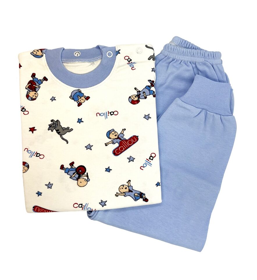 Sema Baby Caillou Pijama Takımı 2 Yaş - Mavi