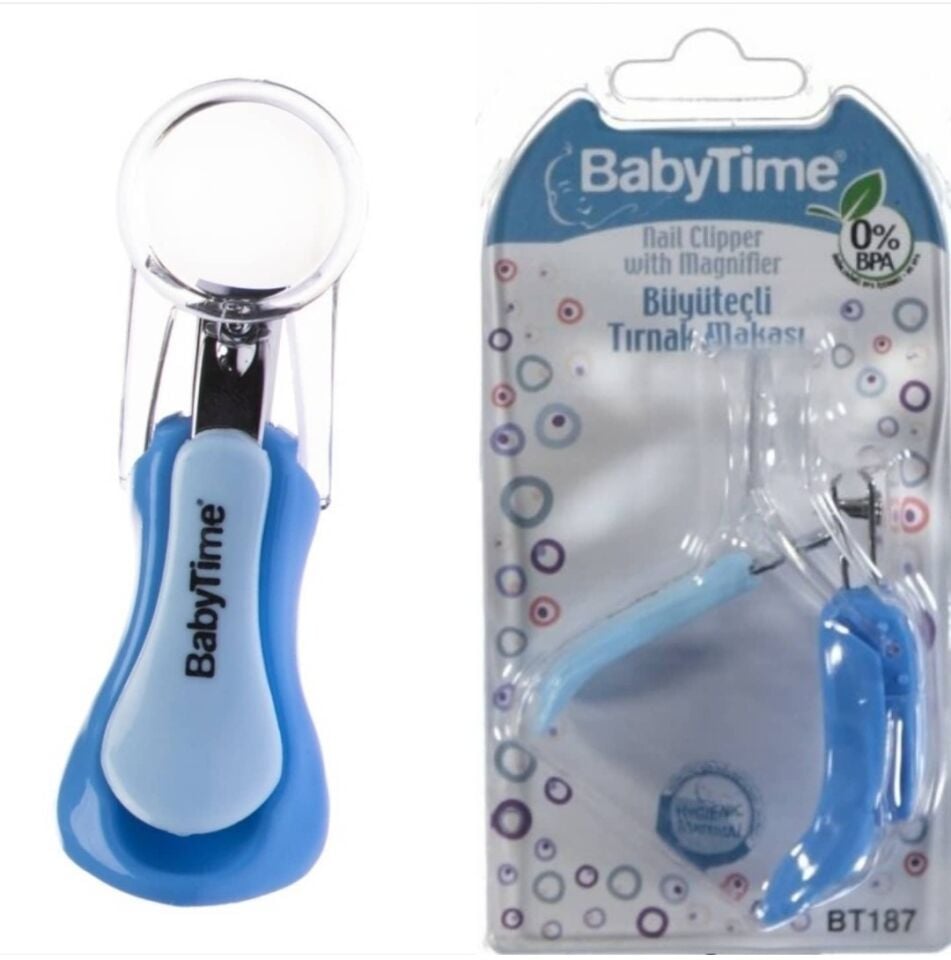 Baby Time Büyüteçli Tırnak Makası