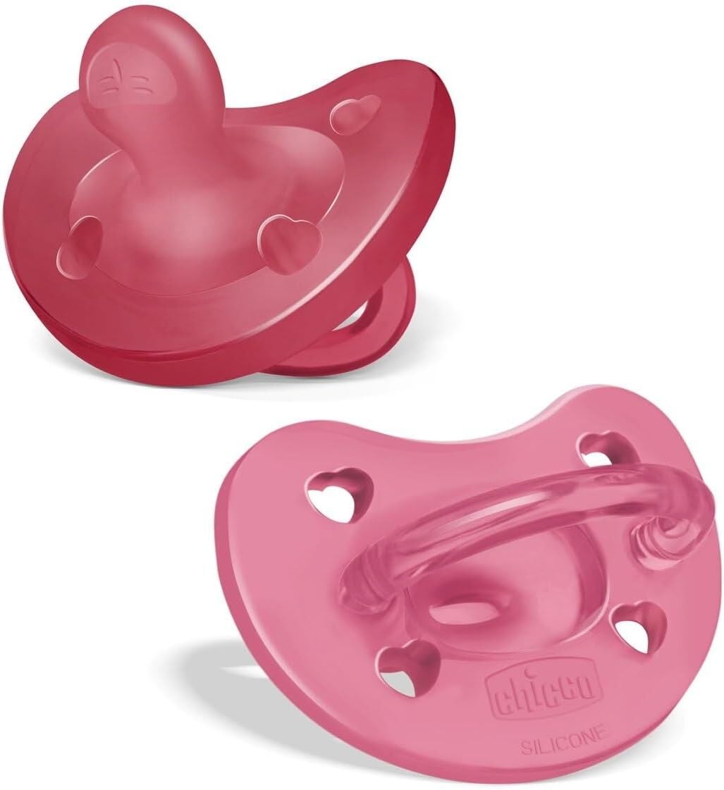Chicco PhysioForma Soft 2'li Silikon Emzik 16-36 Ay Kız
