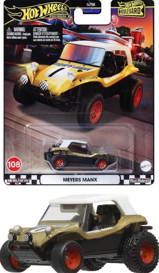 Hot Wheels Boulevard Premium Tekli Arabalar - Meyers Manx