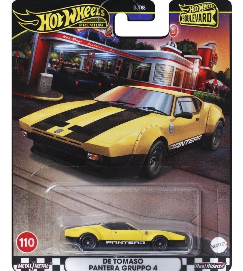 Hot Wheels Boulevard Premium Tekli Arabalar - De Tomaso Pantera Gruppo 4
