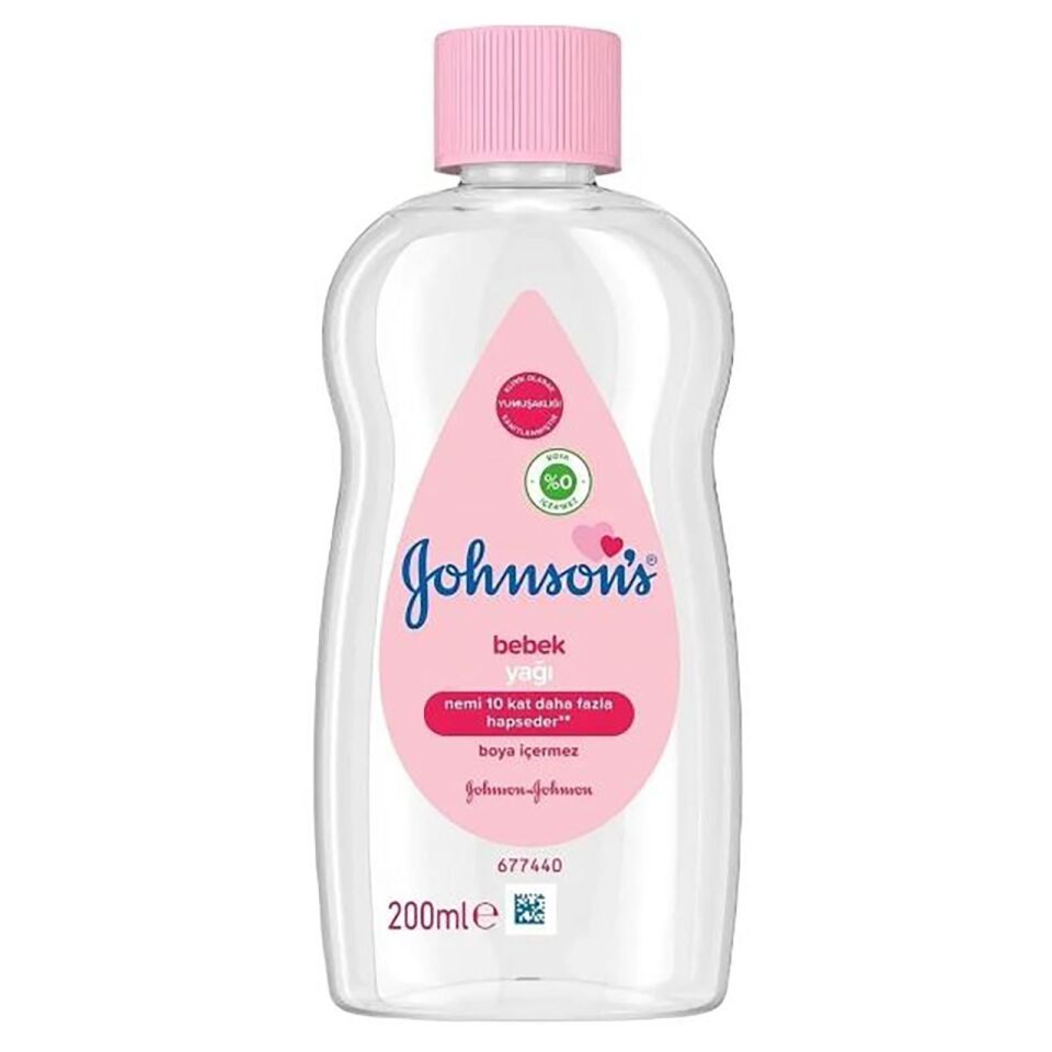 Johnson's Baby Bebek Masaj Yağı 200 ML