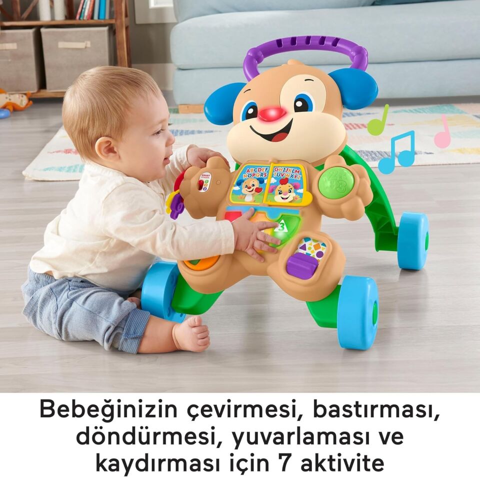 Fisher Price Eğitici Köpekçik Yürüteç Türkçe FTG10