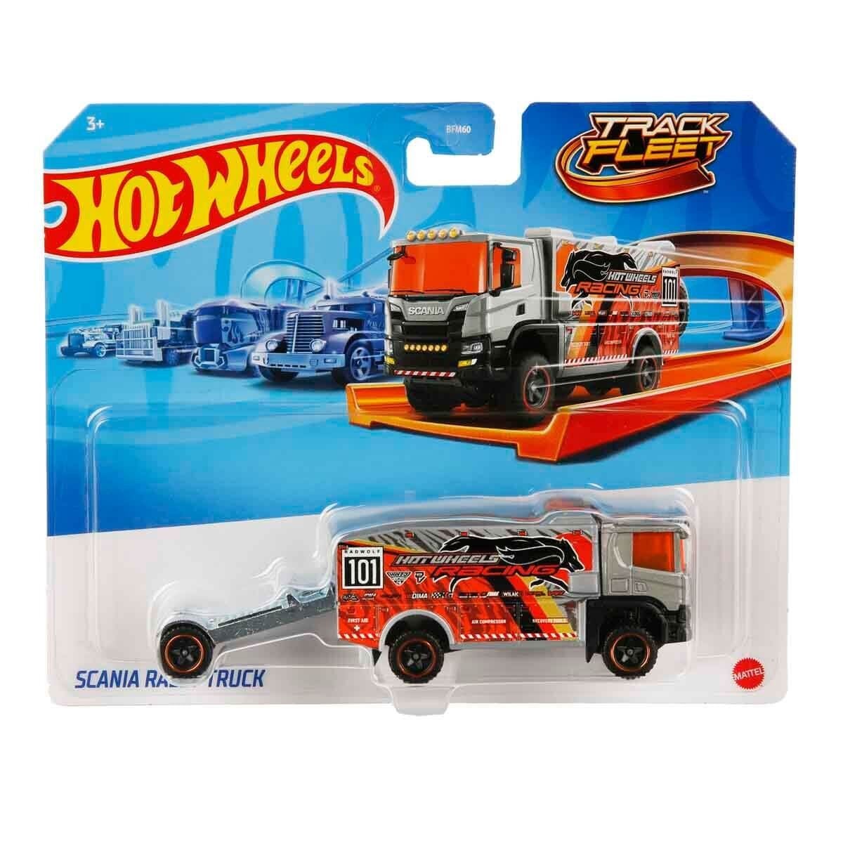 Hot Wheels Kamyonlar - Scania Rally Turck BMF60