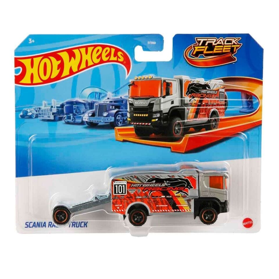Hot Wheels Kamyonlar - Scania Rally Turck BMF60