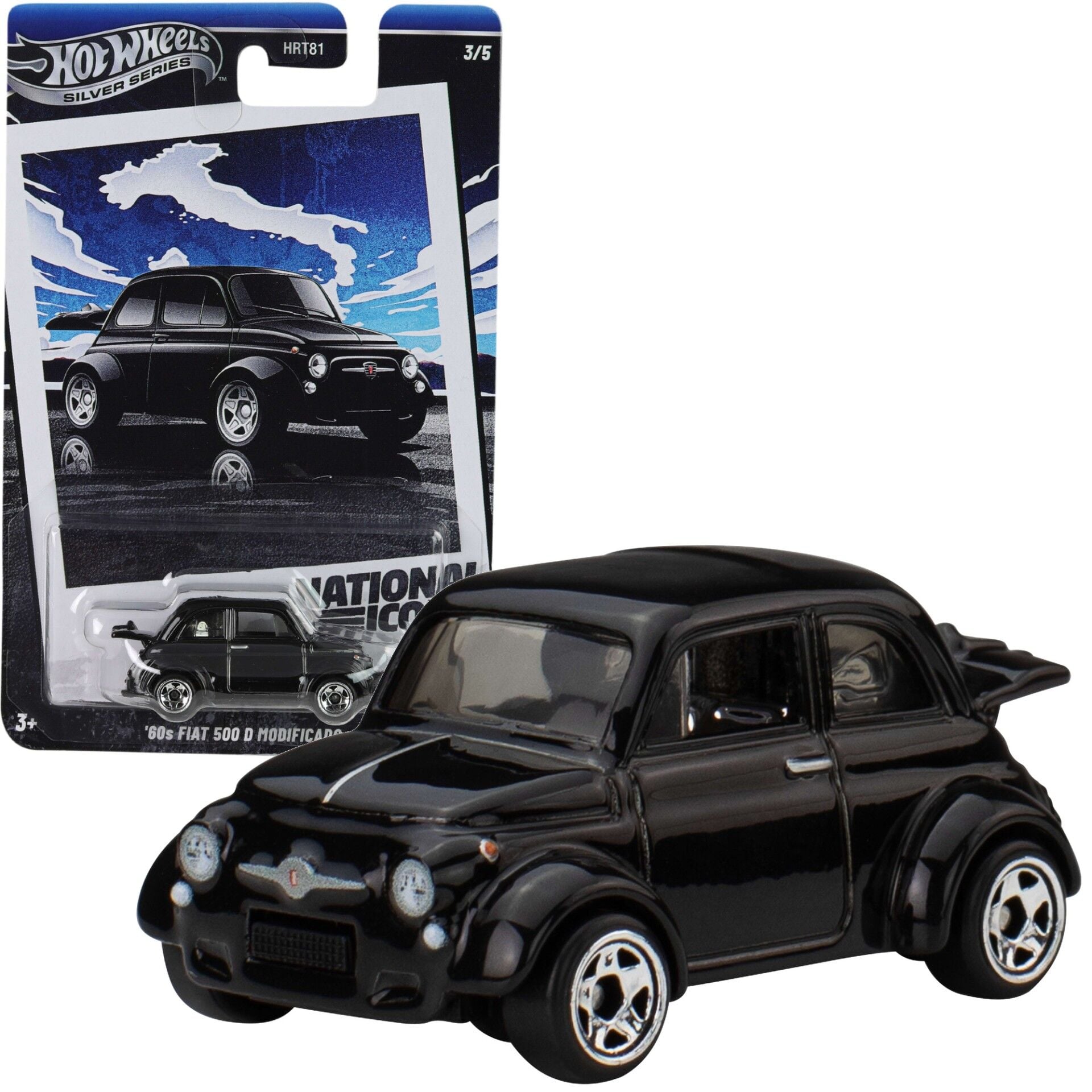 Hot Wheels Vintage Silver Series Arabalar - Fiat 500 D