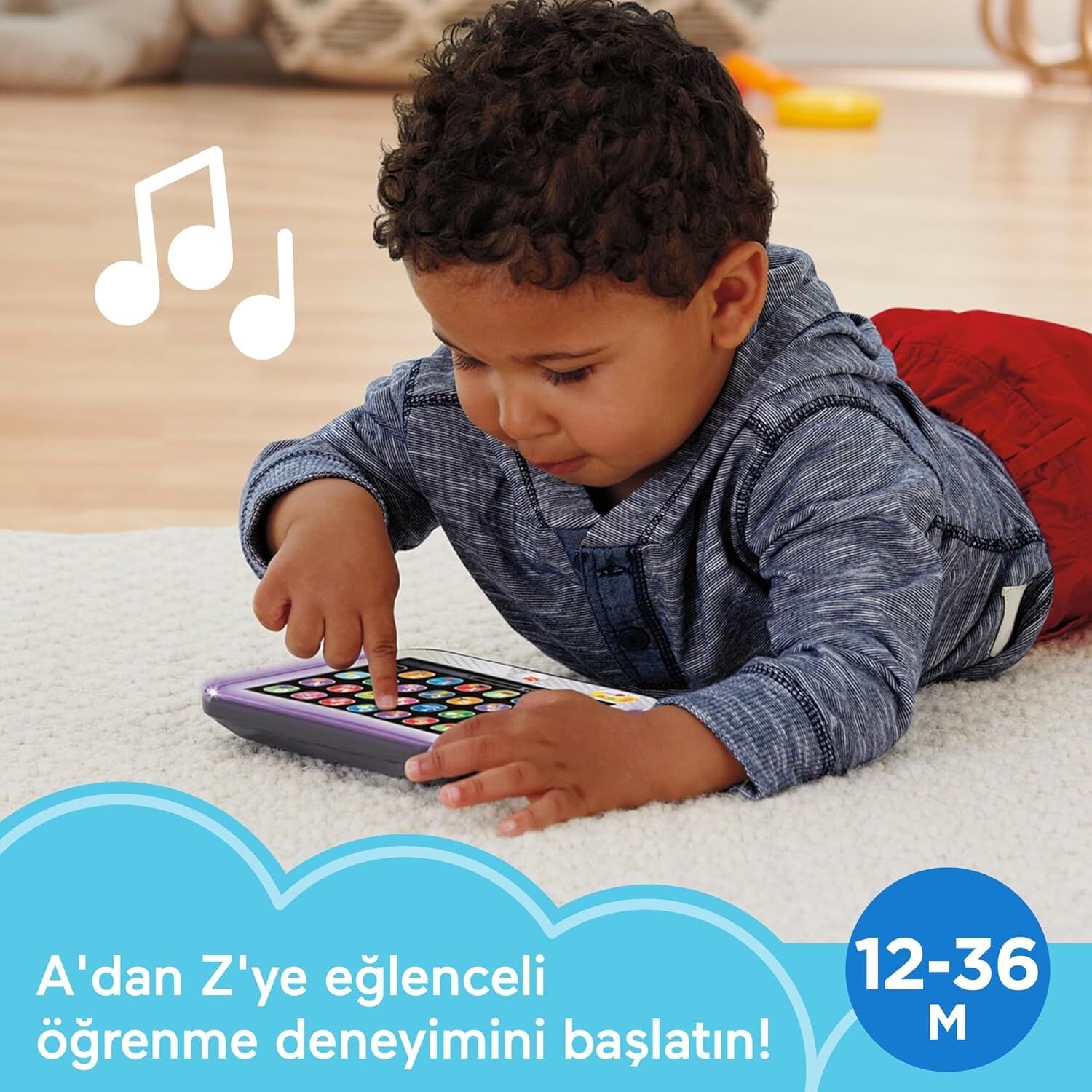 Fisher Price Yaşa Göre Gelişim Eğitici Tablet HXB69