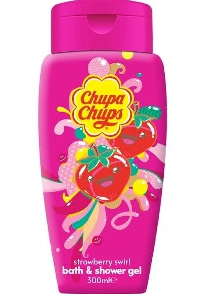 Chupa Chups Banyo ve Duş Jeli 300 ml - Çilek