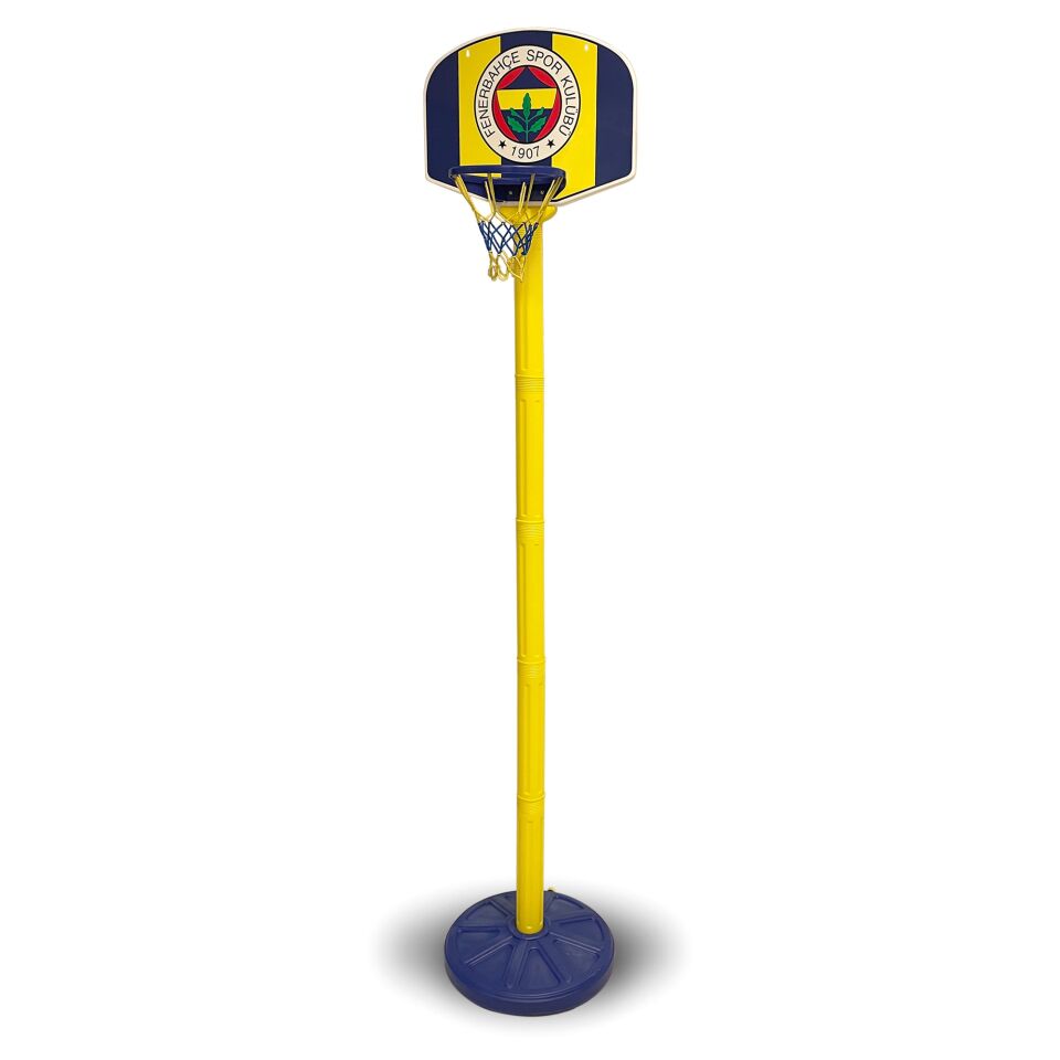 Comfymax Sarı Kanarya Boyu Ayarlanabilir Çocuk Basketbol Potası